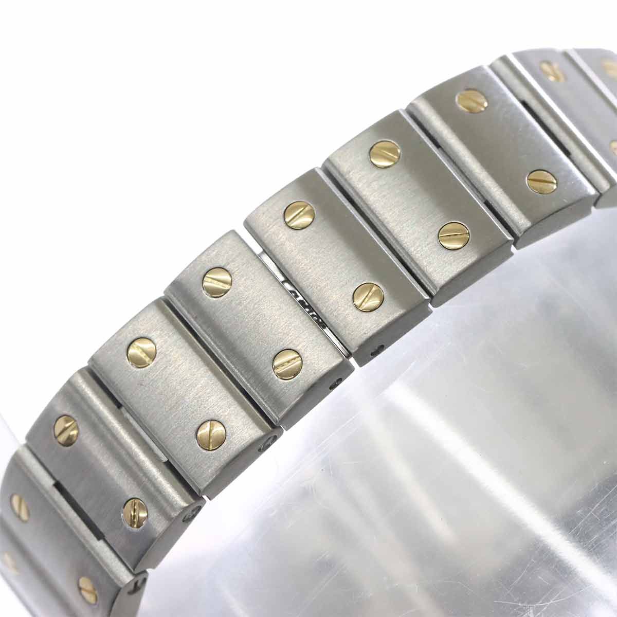 Cartier Santos Galbee SM Anniversary Limited Watch Date YG Automatic Winding — view 6