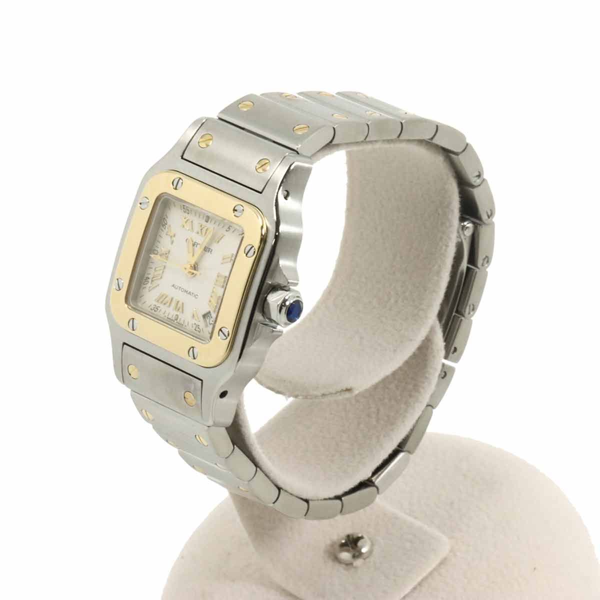 Cartier Santos Galbee SM Anniversary Limited Watch Date YG Automatic Winding — view 2