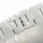 Chanel 42 Watch Date Diamond Pink Saffiano Bezel White Ceramic Automatic Winding — view 7