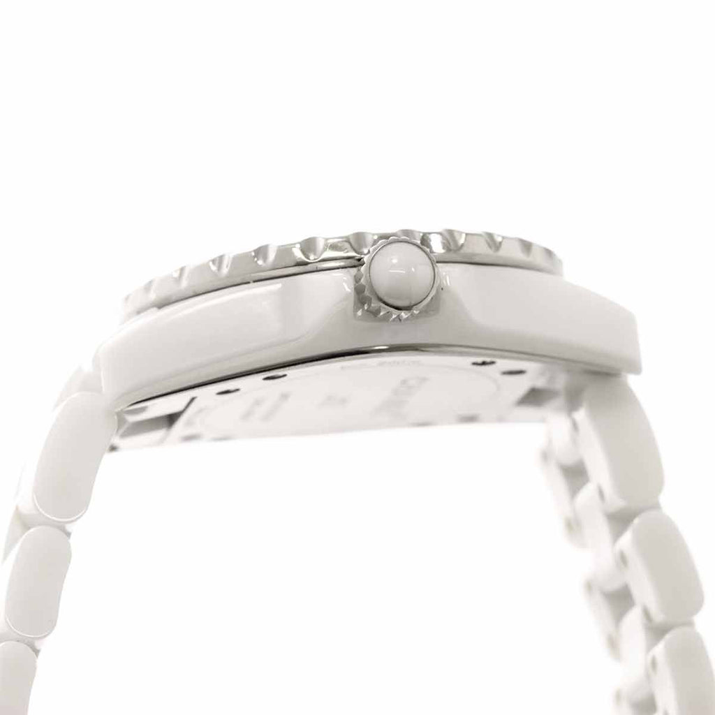 Chanel Watch White Ceramic Mirror Quartz — view 6