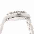 Chanel Watch White Ceramic Mirror Quartz — view 6
