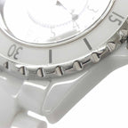 Chanel Watch White Ceramic Mirror Quartz — view 8