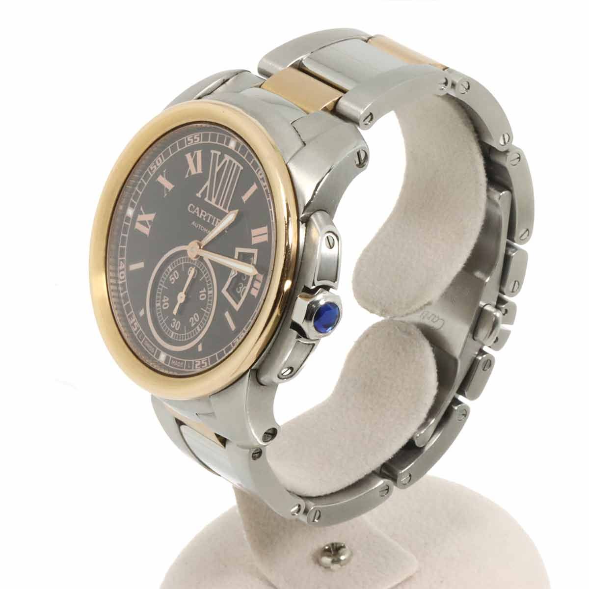Cartier Caliber de Watch Date 18k Pink Gold Automatic Winding — view 3