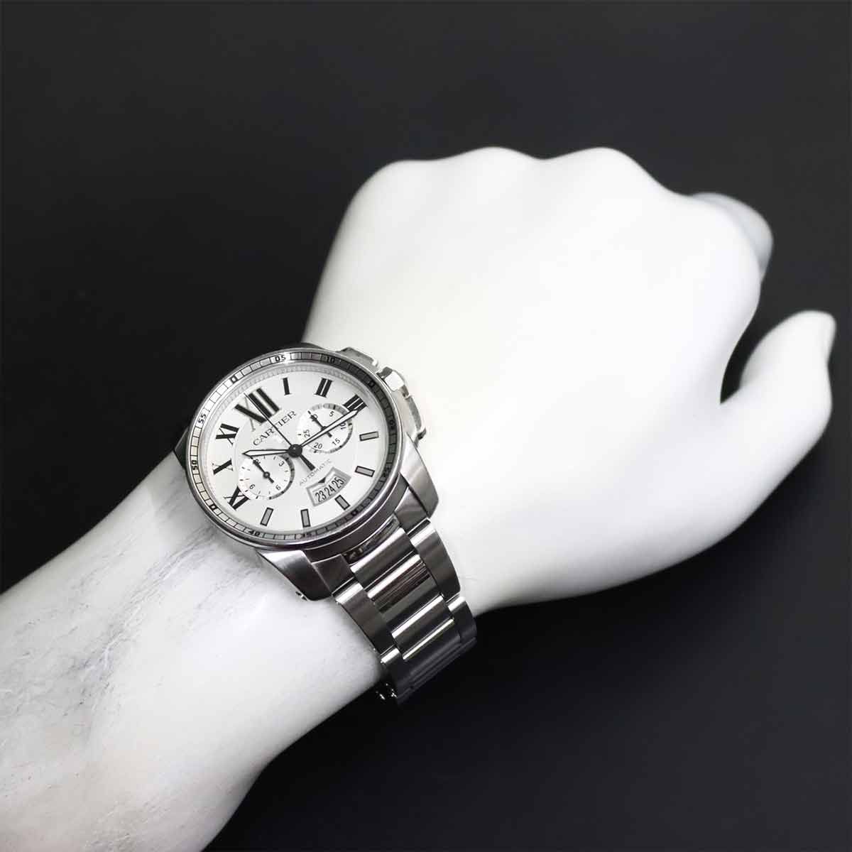 Cartier Caliber de Chronograph Watch Date Automatic Winding — view 4
