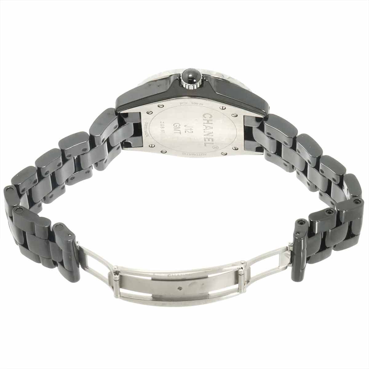 Chanel GMT 38 Watch Date Black Ceramic Automatic Winding — view 5