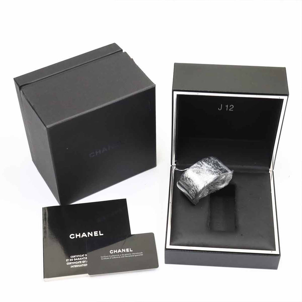 Chanel 41 Chronograph Watch Diamond Date Black Ceramic Automatic Winding — view 2