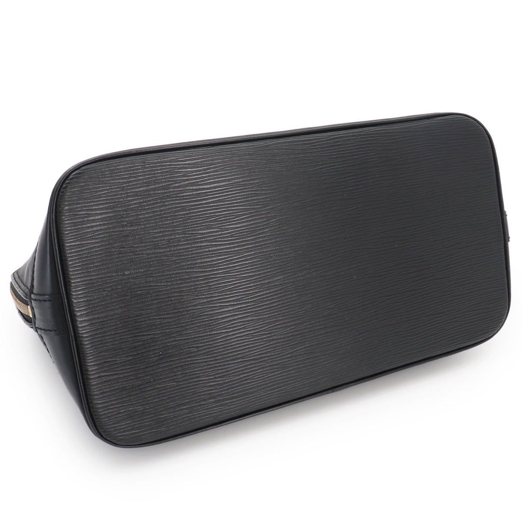 Louis Vuitton Epi Alma PM Hand Bag Leather Noir Gold — view 4