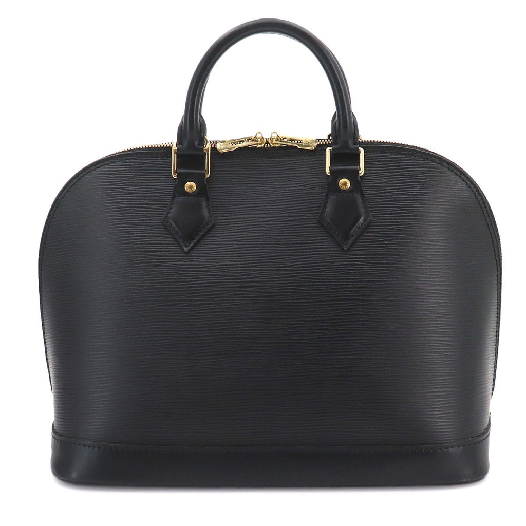 Louis Vuitton Epi Alma PM Hand Bag Leather Noir Gold — view 2