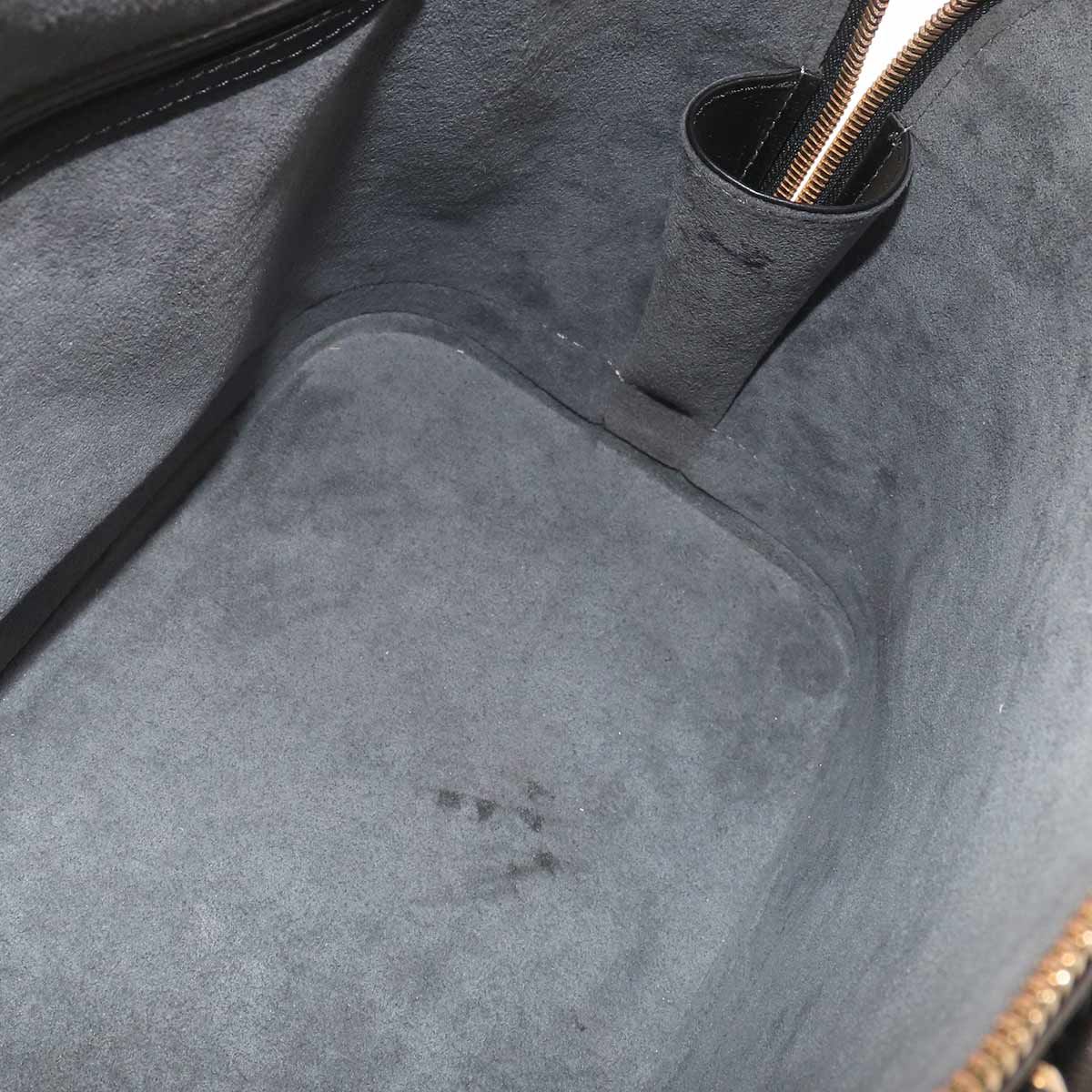 Louis Vuitton Epi Alma PM Hand Bag Leather Noir Gold — view 7