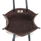 Louis Vuitton Fornasetti On The Go MM 2-Way Tote Shoulder Bag Monogram Leather — view 6