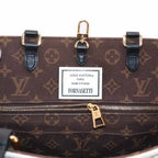 Louis Vuitton Fornasetti On The Go MM 2-Way Tote Shoulder Bag Monogram Leather — view 8