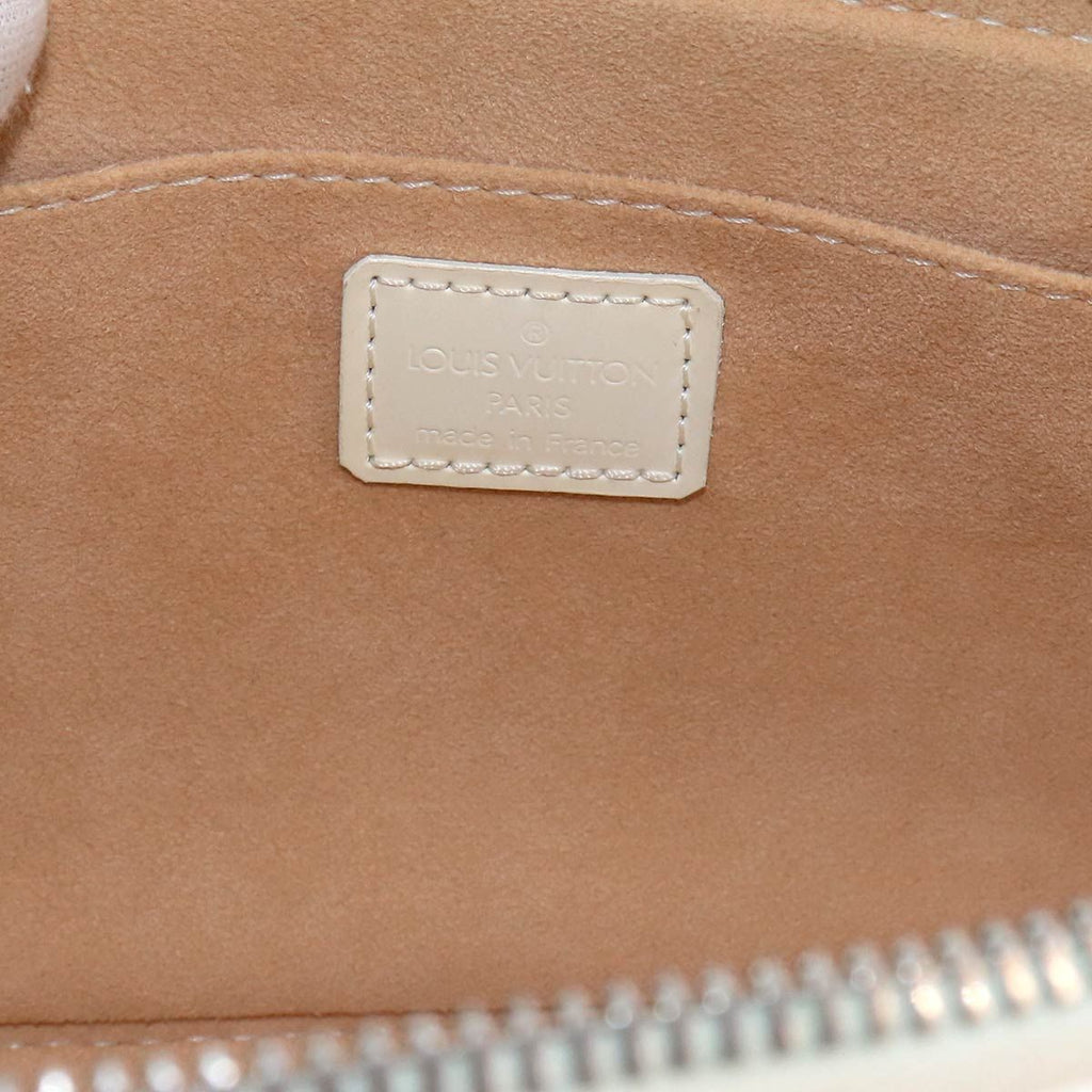 Louis Vuitton Monogram Graffiti Alma Horizontal Hand Bag Leather Blanc Beige — view 8