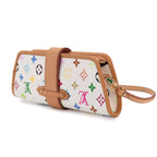 Louis Vuitton Monogram Multicolor Charlie 2-Way Shoulder Clutch Blanc — view 4