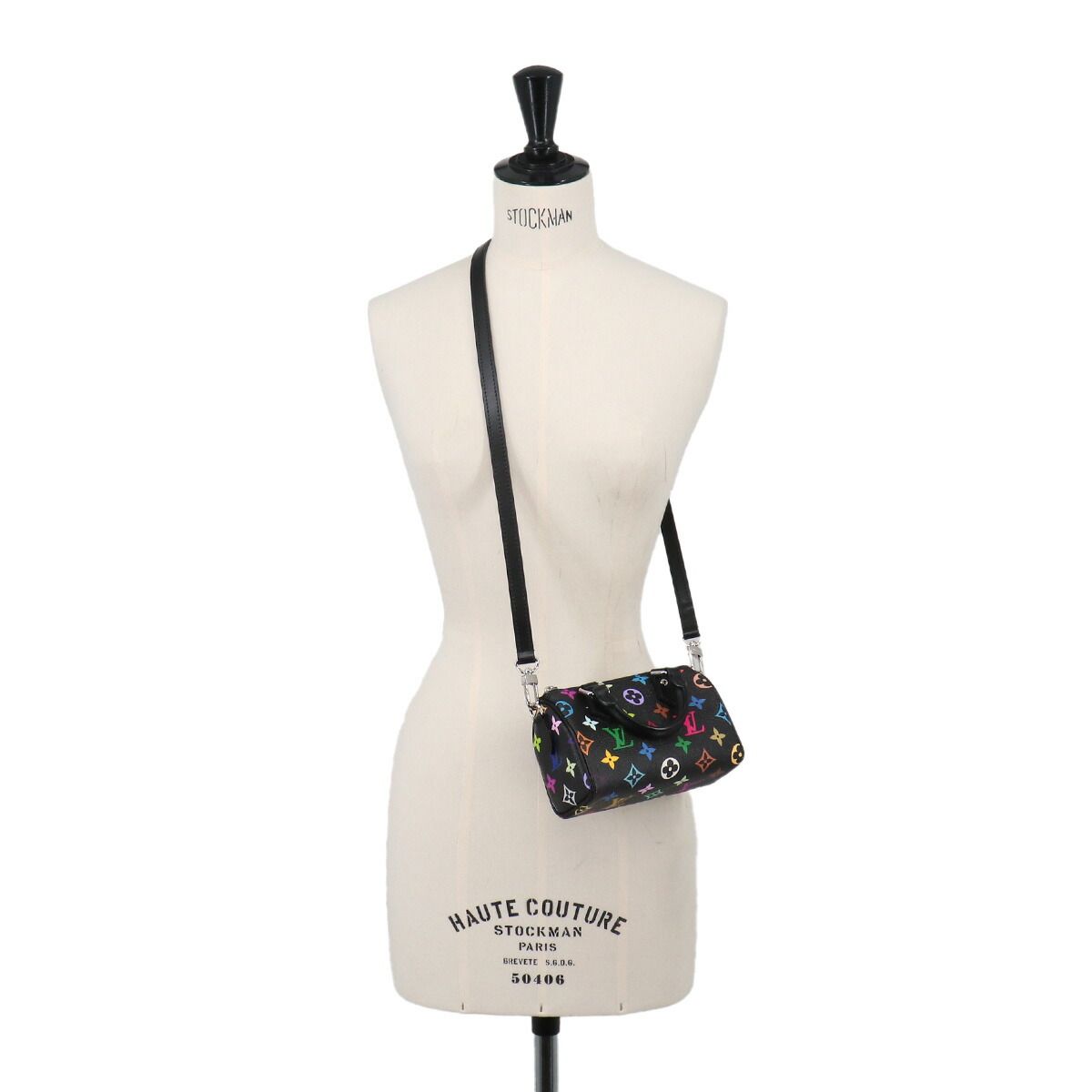 Louis Vuitton LV Takashi Murakami Monogram Multicolor Nano Speedy 2-Way — view 9