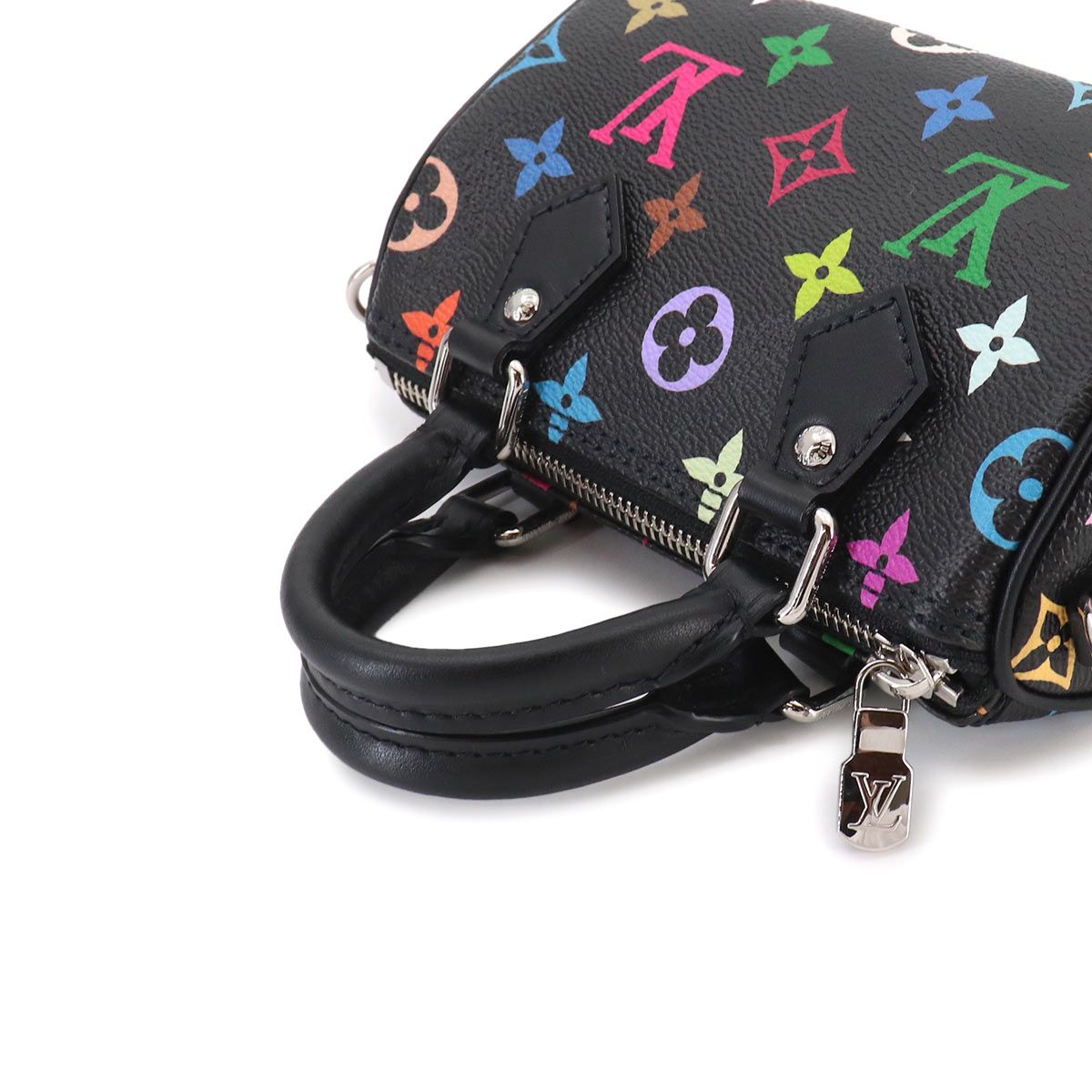 Louis Vuitton LV Takashi Murakami Monogram Multicolor Nano Speedy 2-Way — view 5