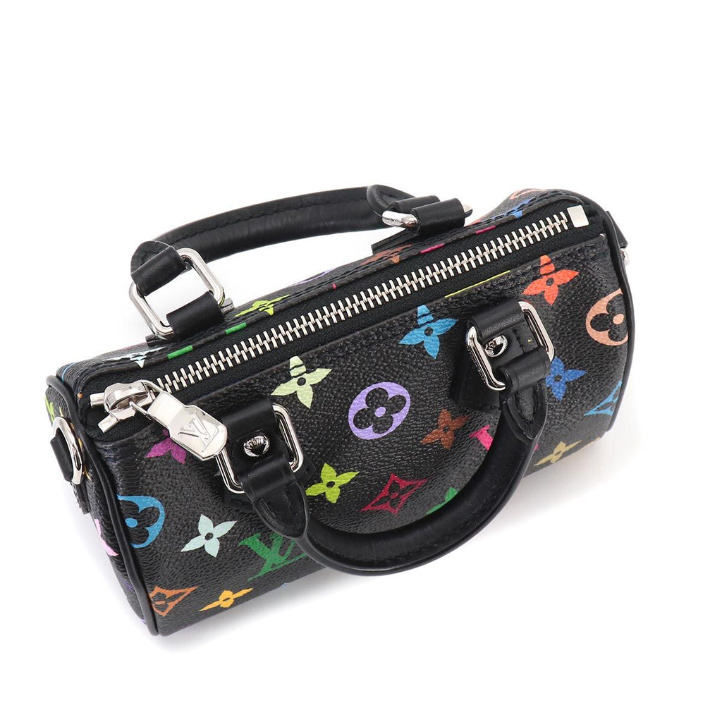 Louis Vuitton LV Takashi Murakami Monogram Multicolor Nano Speedy 2-Way — view 8
