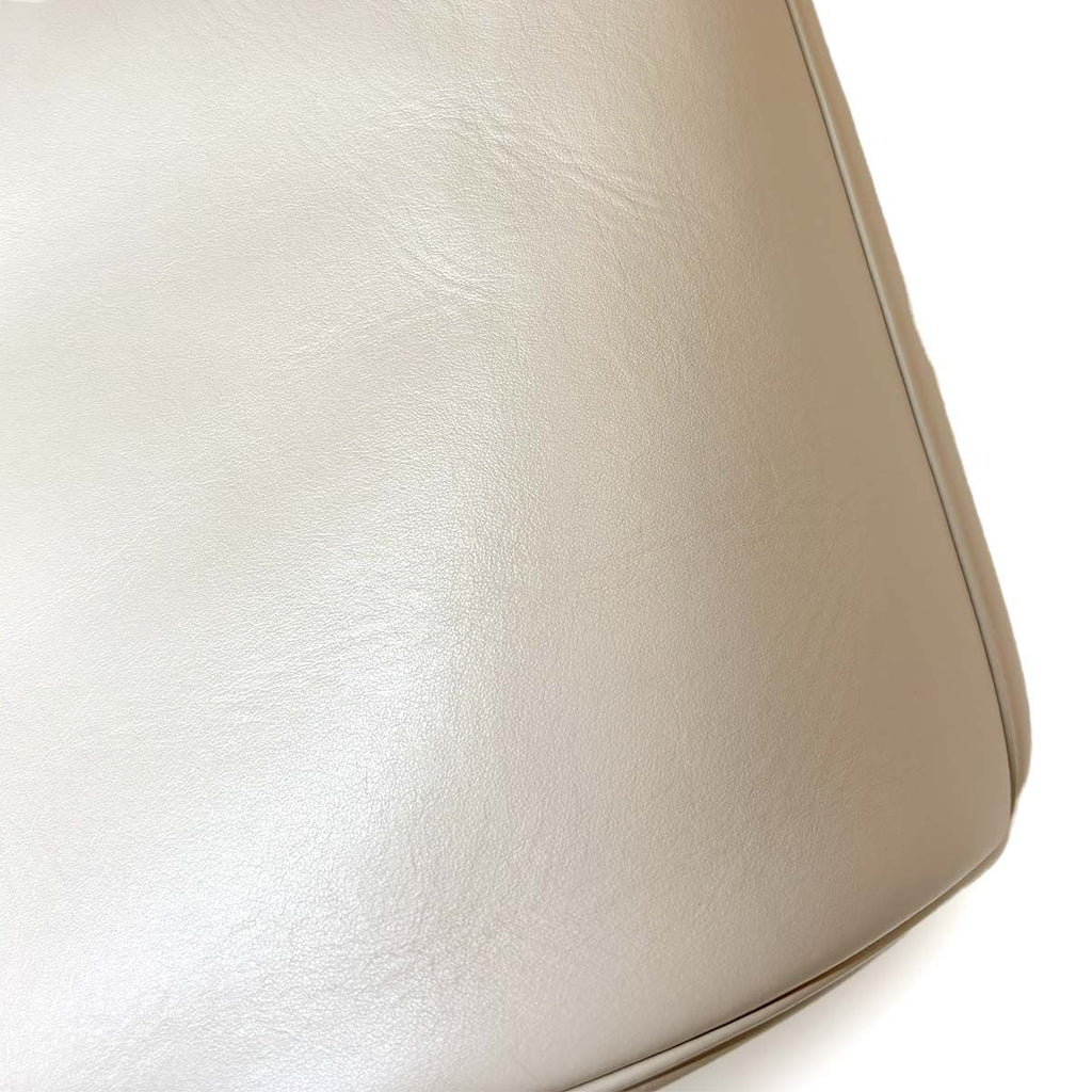 Celine Bucket 16 Saise 2-Way Bag Leather Light Gray Gold — view 9