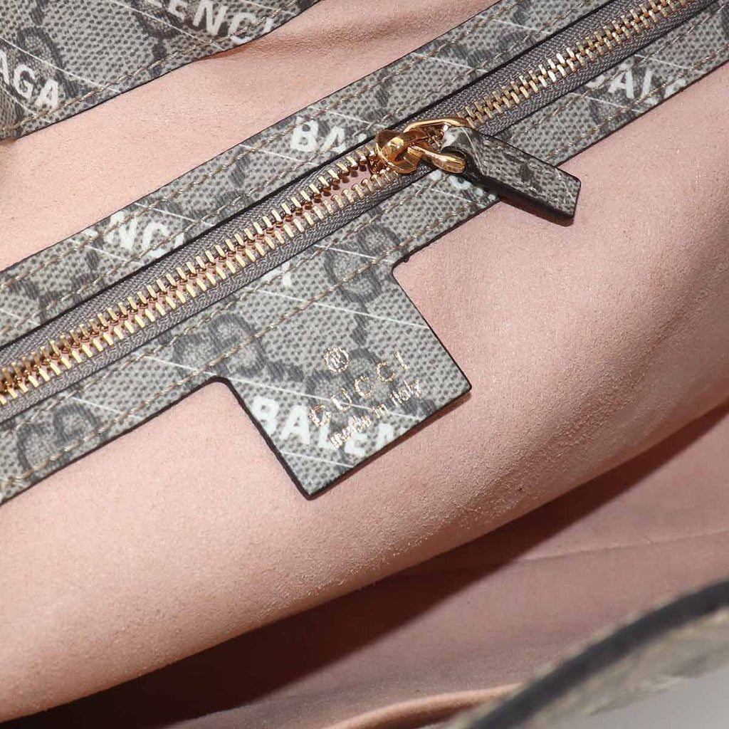 Gucci the Hacker Project Jackie Shoulder Bag GG Supreme Beige — view 8