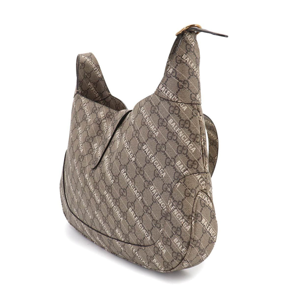 Gucci the Hacker Project Jackie Shoulder Bag GG Supreme Beige — view 4