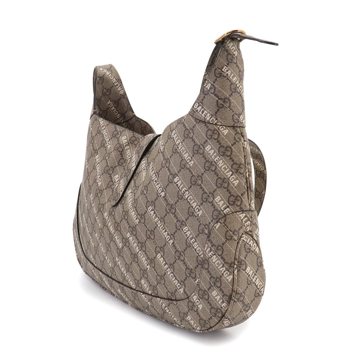Gucci the Hacker Project Jackie Shoulder Bag GG Supreme Beige — view 4