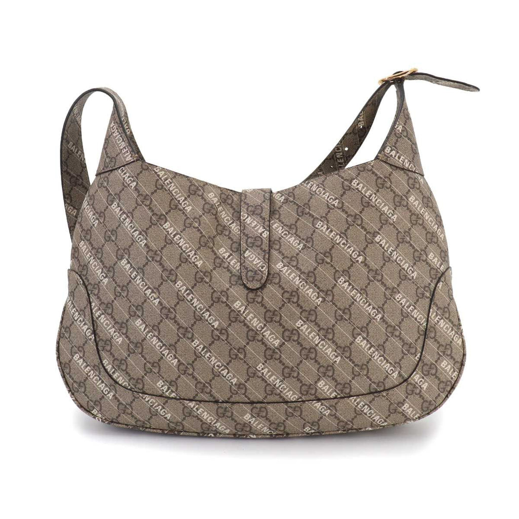 Gucci the Hacker Project Jackie Shoulder Bag GG Supreme Beige — view 3