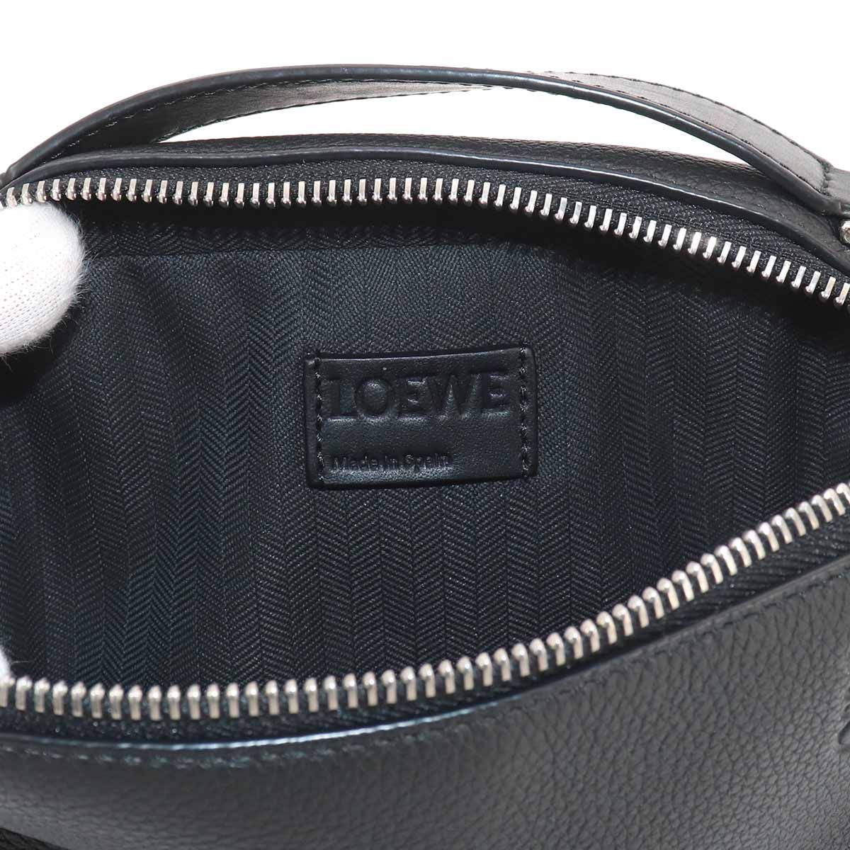 Loewe Crossbody Camera Bag Mini 2-Way Leather Black — view 7