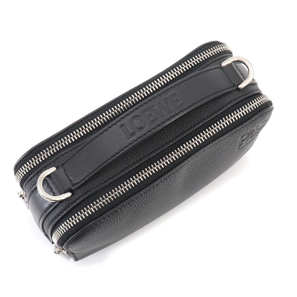 Loewe Crossbody Camera Bag Mini 2-Way Leather Black — view 9