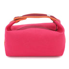 Hermes Bride-a-Brac PM Hand Toile Ash Hibiscus Silver Pouch — view 2