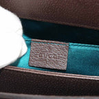 Gucci Ophidia GG Small Shoulder Bag Supreme Canvas Leather Beige Brown — view 9