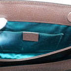 Gucci Ophidia GG Small Shoulder Bag Supreme Canvas Leather Beige Brown — view 8