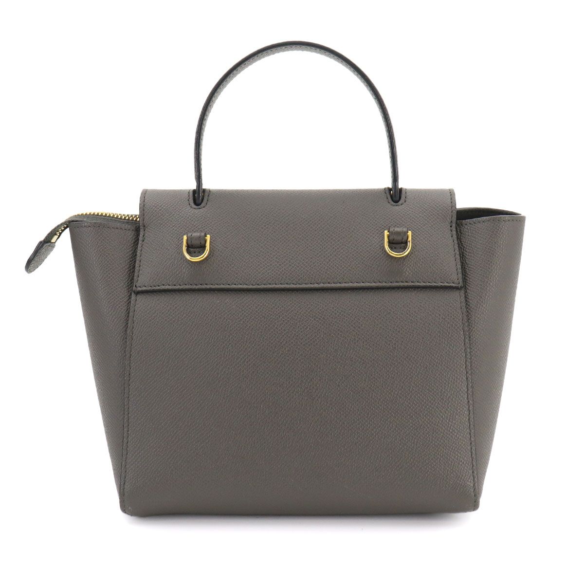 Celine Belt Bag Nano 2-Way Leather Gray — view 3