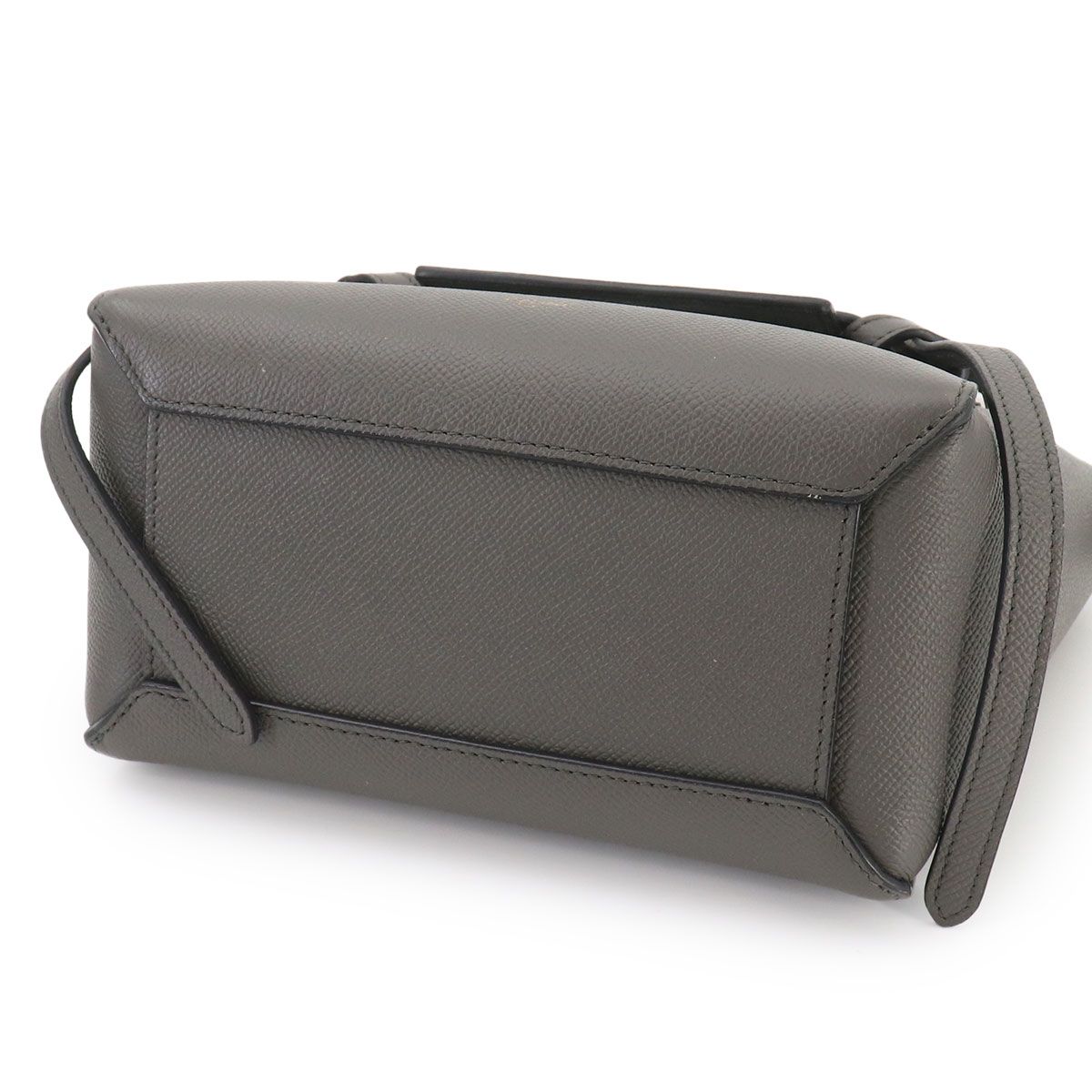 Celine Belt Bag Nano 2-Way Leather Gray — view 5