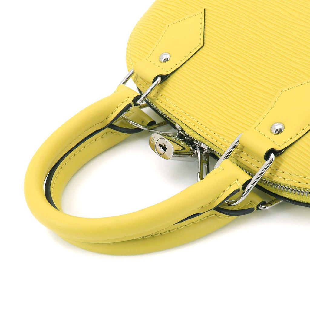 Louis Vuitton Epi Alma BB 2-Way Bag Leather Pistache — view 6