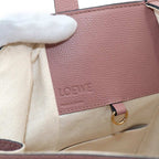 Loewe Hammock Small 2-Way Bag Leather Pink Gold — view 8