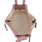 Loewe Hammock Small 2-Way Bag Leather Pink Gold — view 6