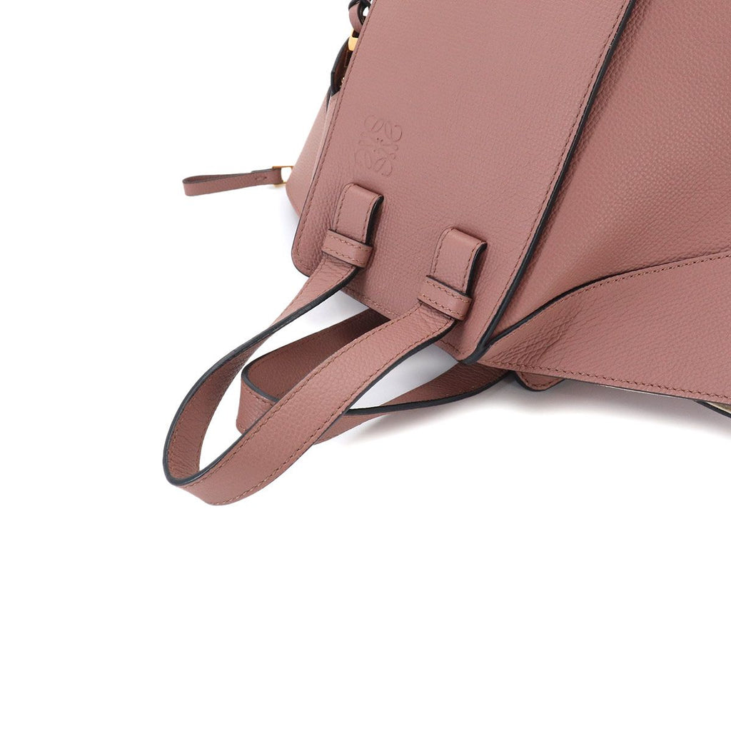 Loewe Hammock Small 2-Way Bag Leather Pink Gold — view 5