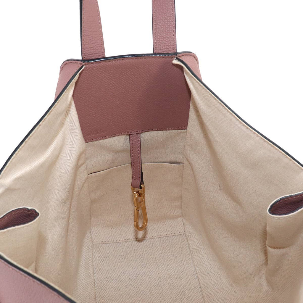 Loewe Hammock Small 2-Way Bag Leather Pink Gold — view 7