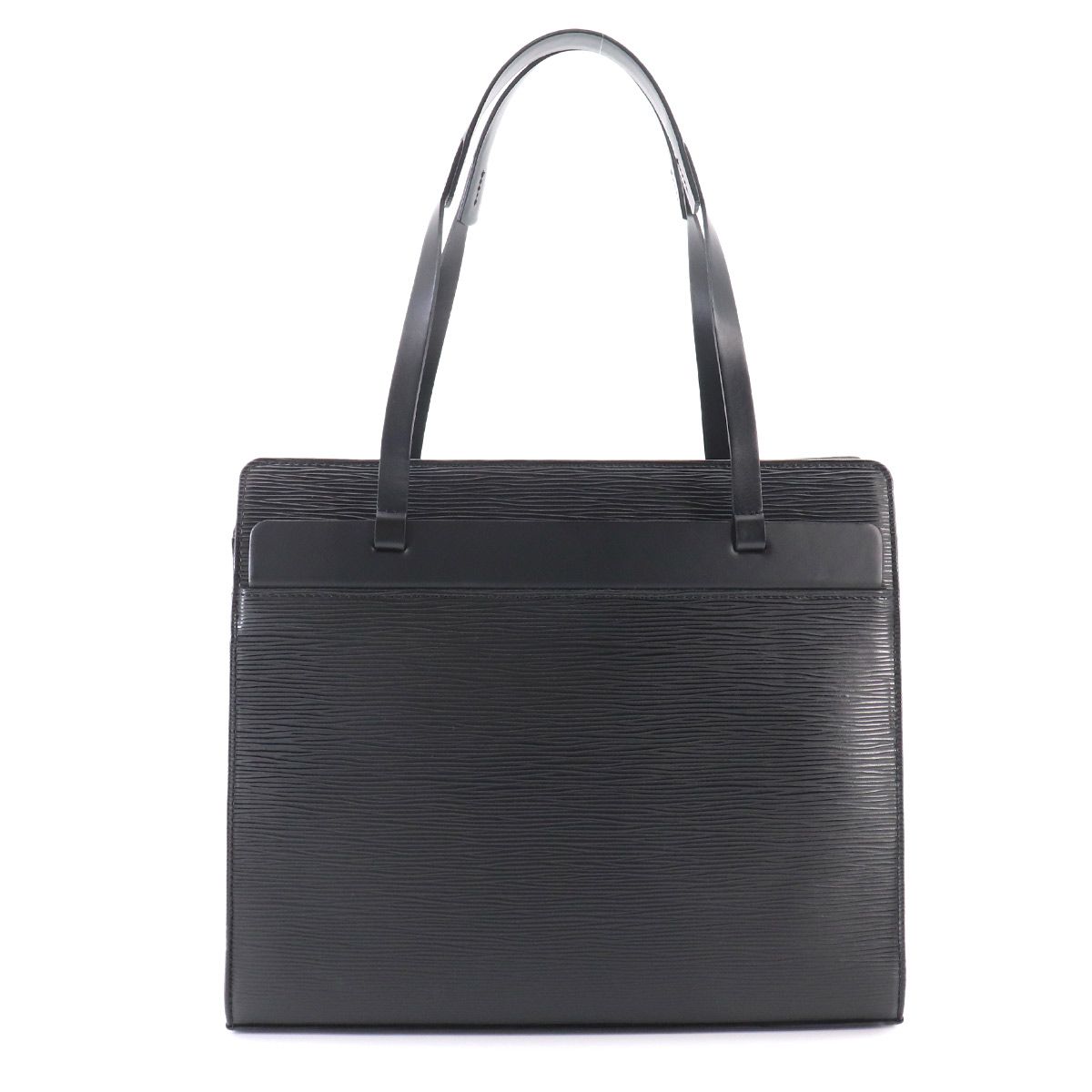 Louis Vuitton Epi Croisette PM Tote Leather Noir Black — view 2