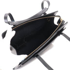 Louis Vuitton Epi Croisette PM Tote Leather Noir Black — view 6