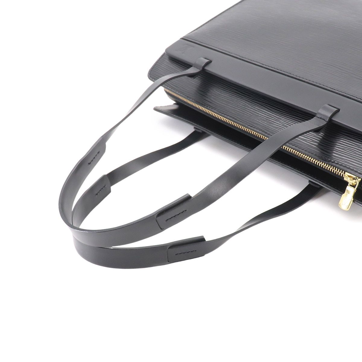Louis Vuitton Epi Croisette PM Tote Leather Noir Black — view 5