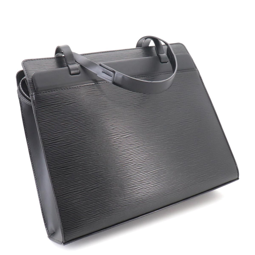 Louis Vuitton Epi Croisette PM Tote Leather Noir Black — view 8