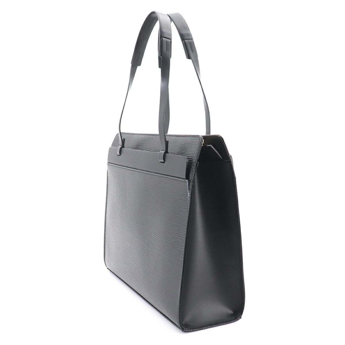 Louis Vuitton Epi Croisette PM Tote Leather Noir Black — view 3