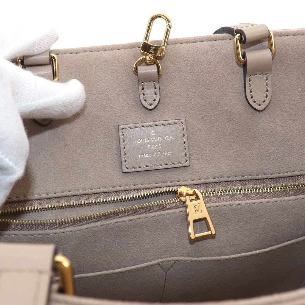 Louis Vuitton Bicolor Monogram Empreinte On The Go MM 2-Way Tote Shoulder — view 7