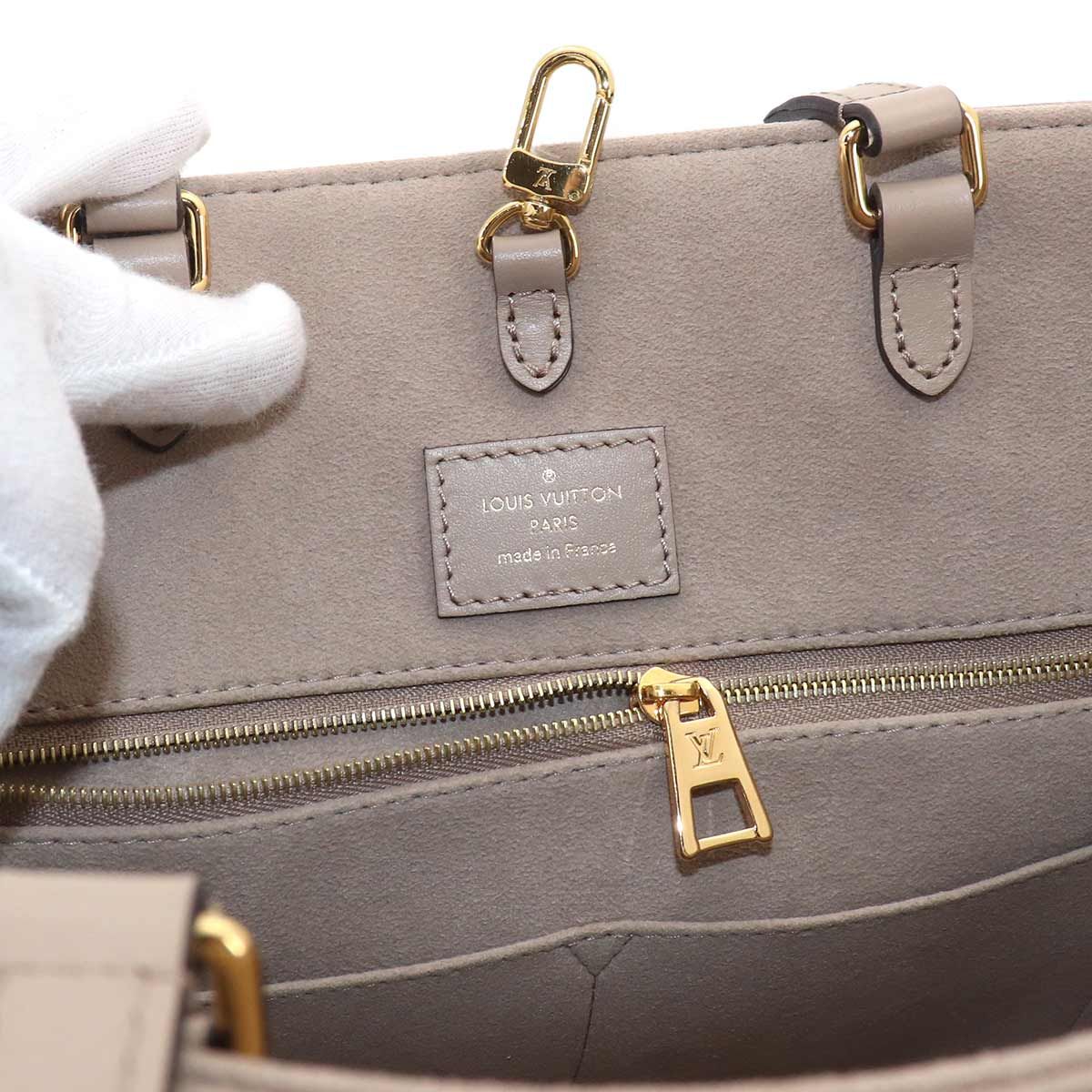 Louis Vuitton Bicolor Monogram Empreinte On The Go MM 2-Way Tote Shoulder — view 7