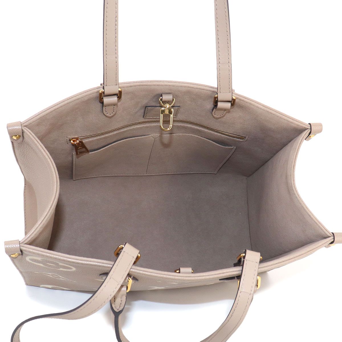 Louis Vuitton Bicolor Monogram Empreinte On The Go MM 2-Way Tote Shoulder — view 6