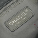 Chanel 2.55 Line Shoulder Bag Calfskin Gray Glay Silver Chain — view 8