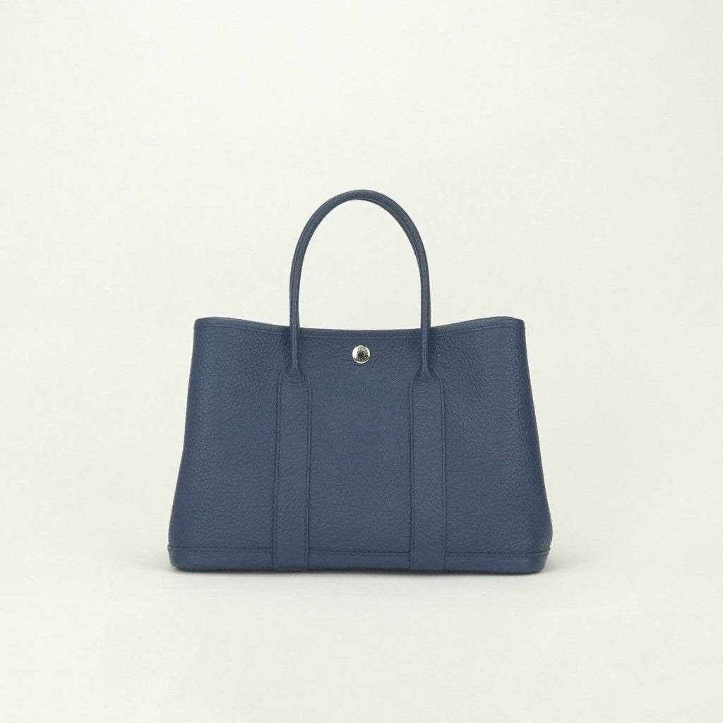 Hermes Garden Party TPM 30 Tote Country Blue Electric Blueelectric — view 3