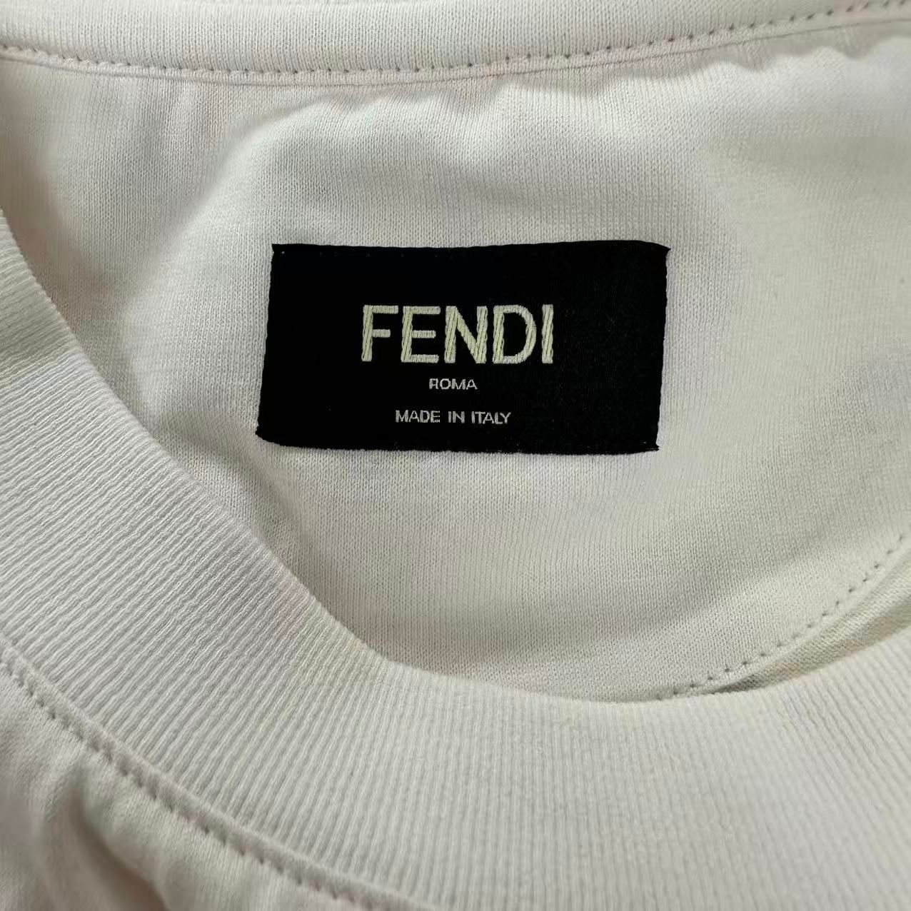 Fendi Top T-Shirt White — view 4