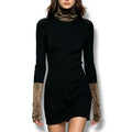 Dior Top Long Sleeve Knit Top Silk Cashmere Black Blanc Sweater