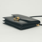Hermes Sequana 22 Shoulder Bag Box Calf Noir Black Gold — view 5
